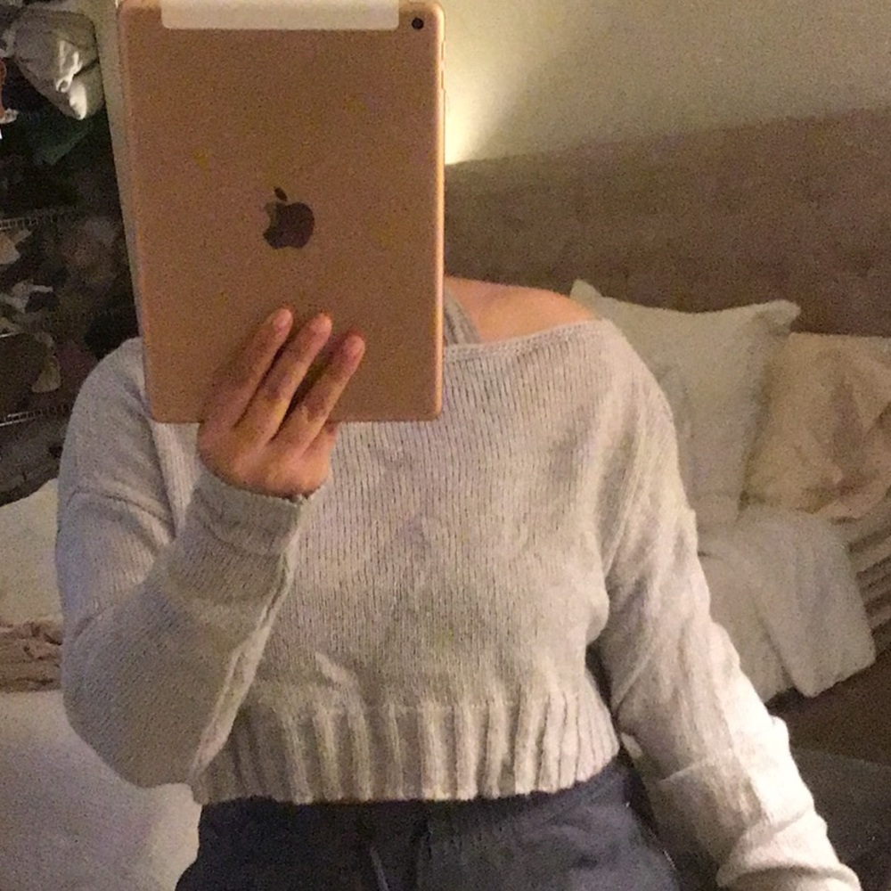 Missguided Knit Cropped Sweater